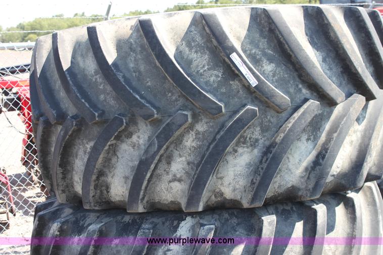 image for item B9843 (2) Goodyear 900/60R32 wheels and tires