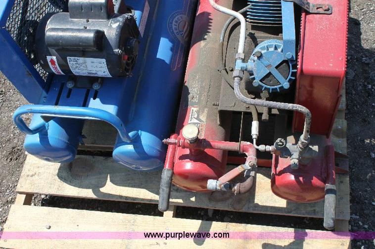 image for item B9872 (2) portable air compressors