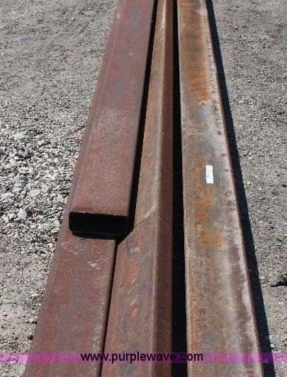 image for item B9875 3" x 8" steel tubing