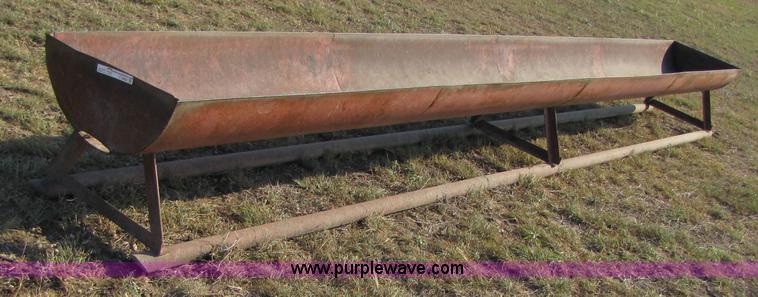 image for item C9502 (5) metal pipe feed bunks