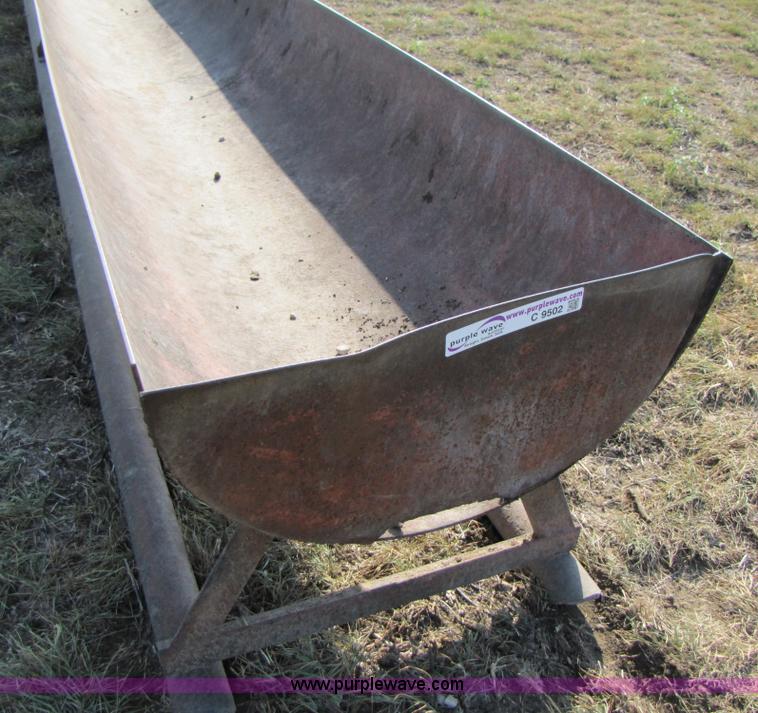 image for item C9502 (5) metal pipe feed bunks