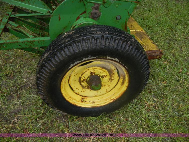 image for item D9671 John Deere FB grain drill with grass seed boxes