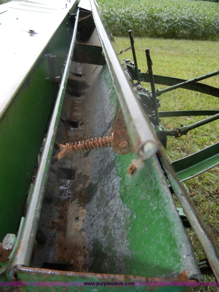 image for item D9671 John Deere FB grain drill with grass seed boxes