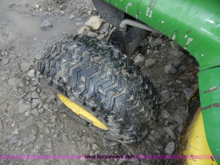 image for item D9672 John Deere LT155 lawn tractor with rear bagger