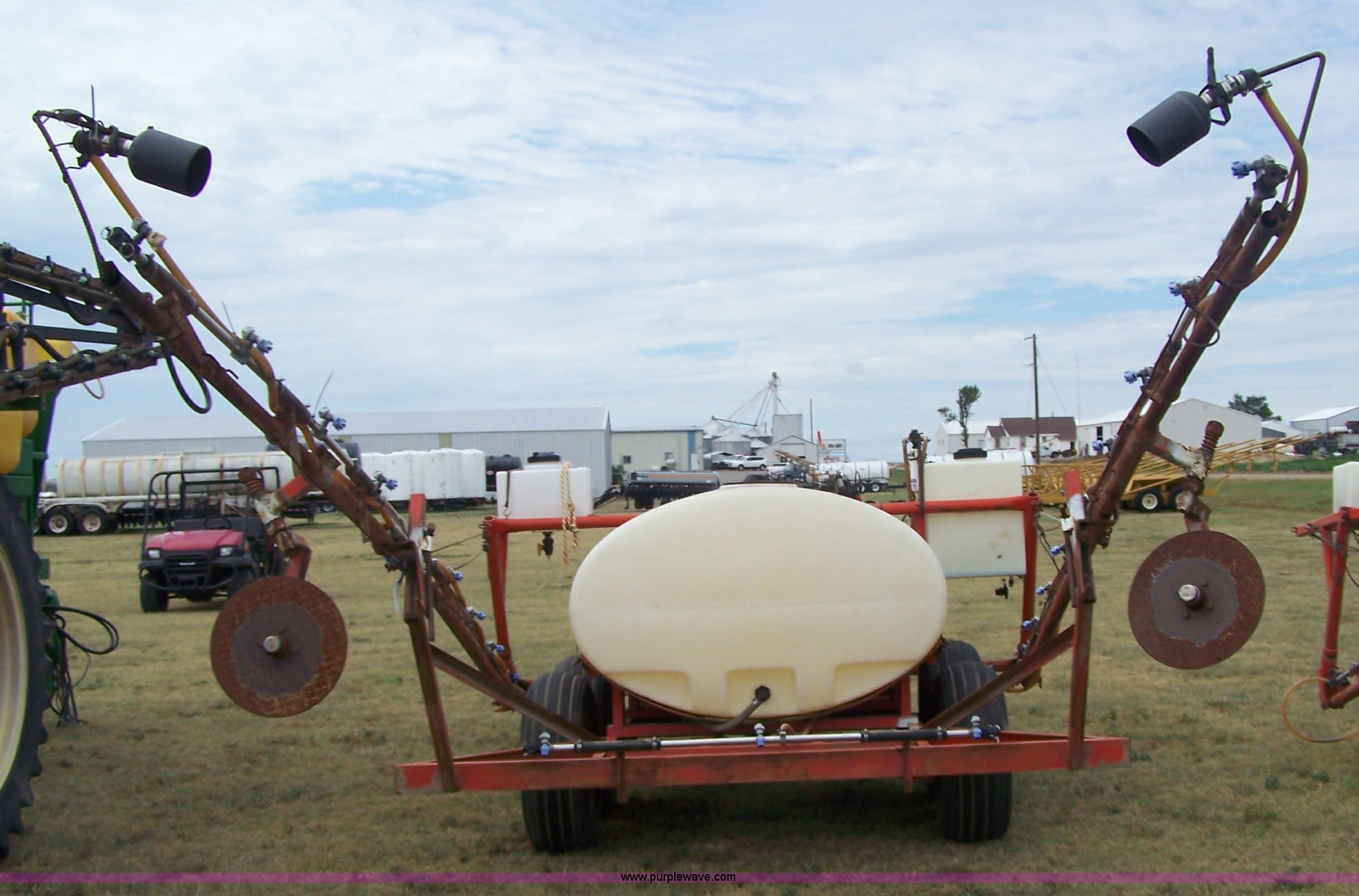 Simpson SFE500 pull sprayer in Ransom, KS Item A4516 sold Purple Wave