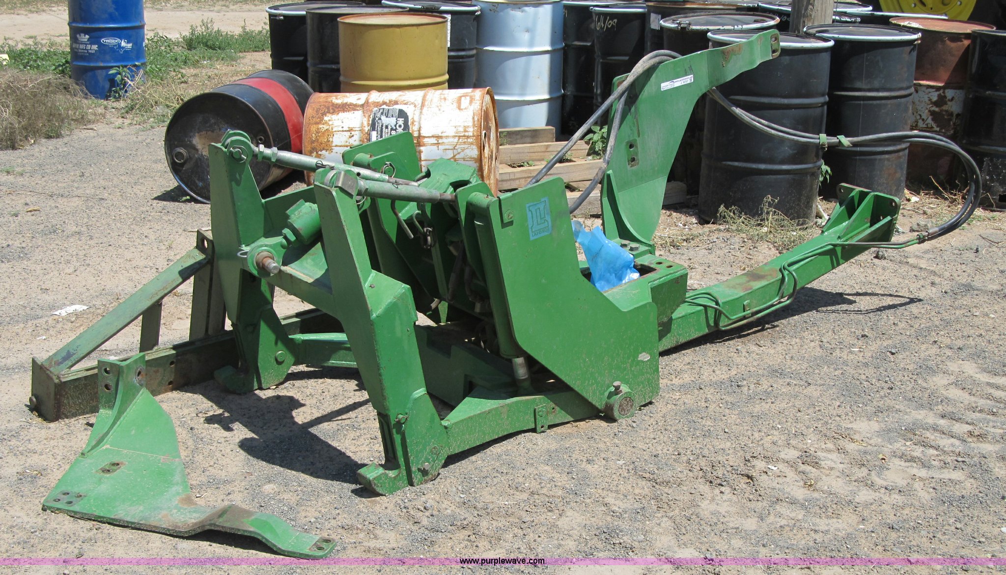 front three point hitch in Olton, TX Item J9757 sold Purple