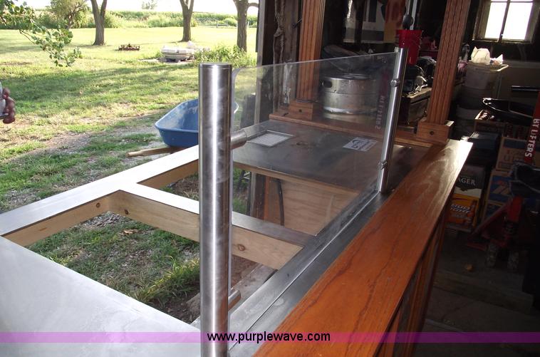 image for item A4082 Oak wood Budweiser cabana