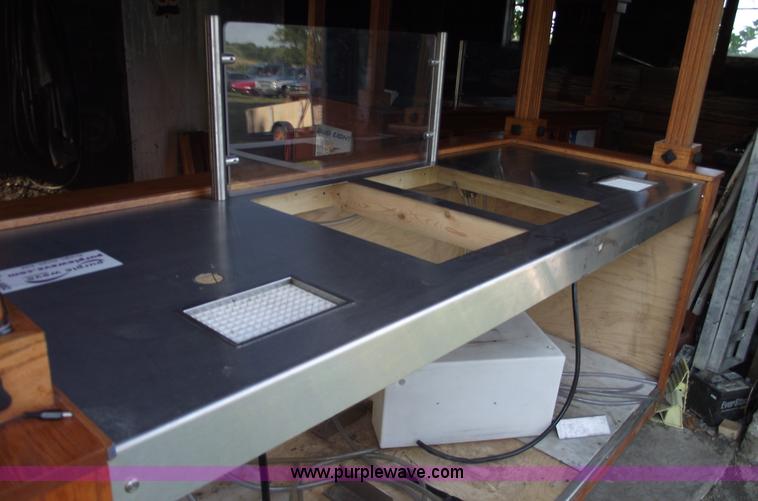 image for item A4082 Oak wood Budweiser cabana