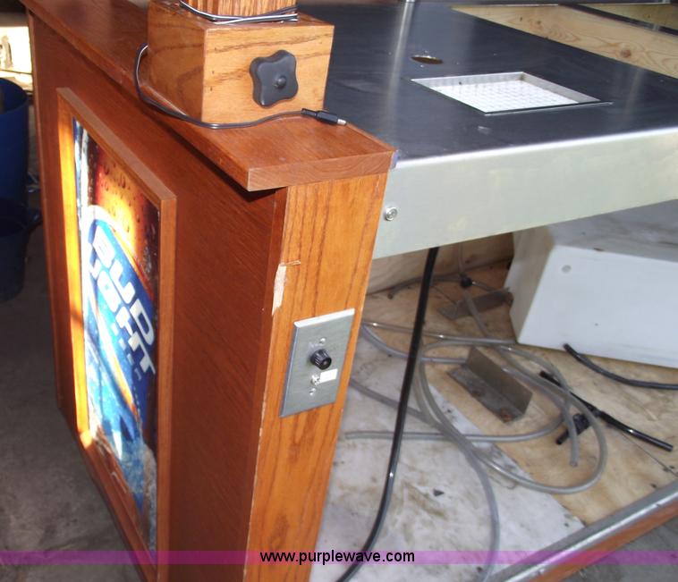 image for item A4082 Oak wood Budweiser cabana