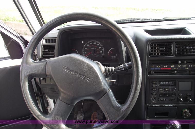 image for item A4110 1994 Geo Tracker convertible SUV