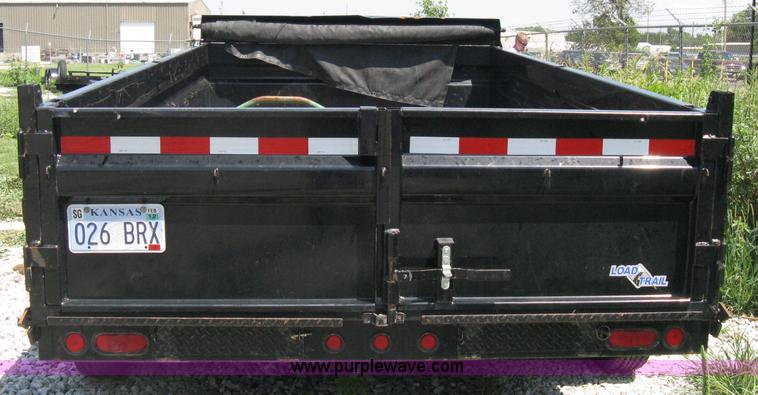 image for item A4296 2010 Load Trail dump trailer