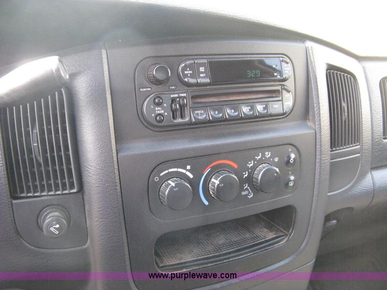 image for item A4299 2002 Dodge Ram 1500 SLT quad cab pickup truck