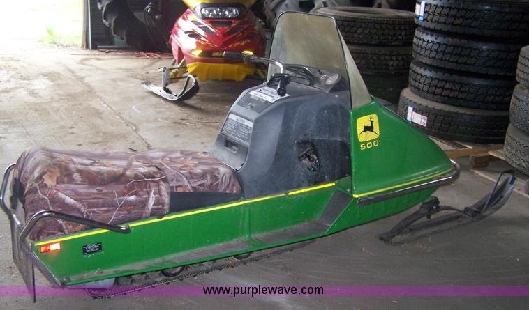 image for item A4506 John Deere 500 snowmobile