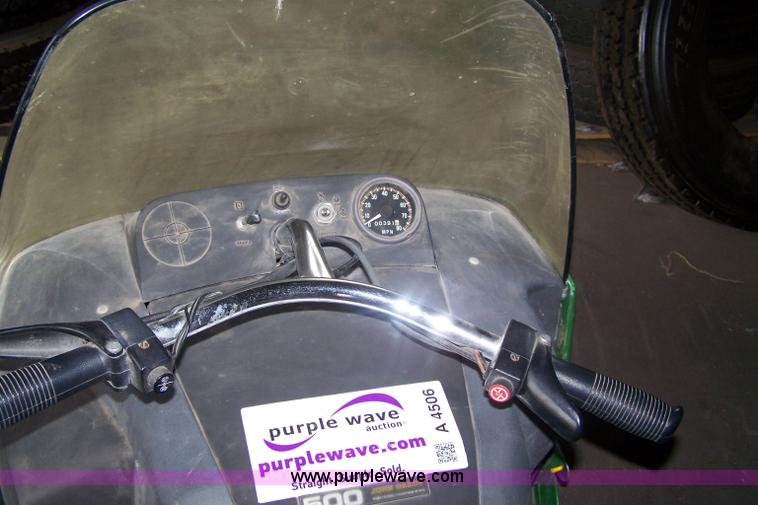 image for item A4506 John Deere 500 snowmobile