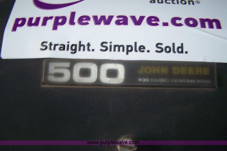 image for item A4506 John Deere 500 snowmobile