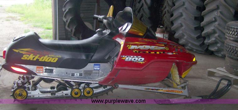 image for item A4507 Bombardier Ski-Doo MXZ snowmobile