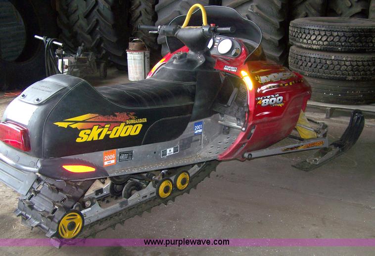 image for item A4507 Bombardier Ski-Doo MXZ snowmobile