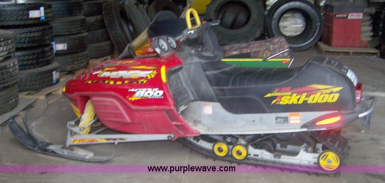 image for item A4507 Bombardier Ski-Doo MXZ snowmobile