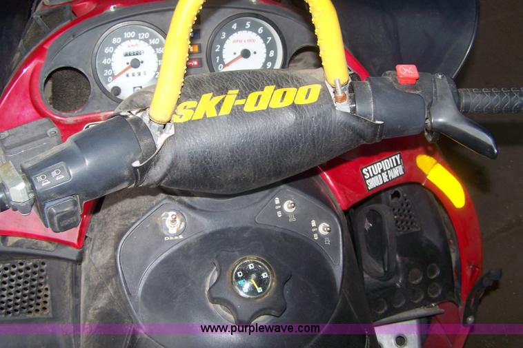 image for item A4507 Bombardier Ski-Doo MXZ snowmobile