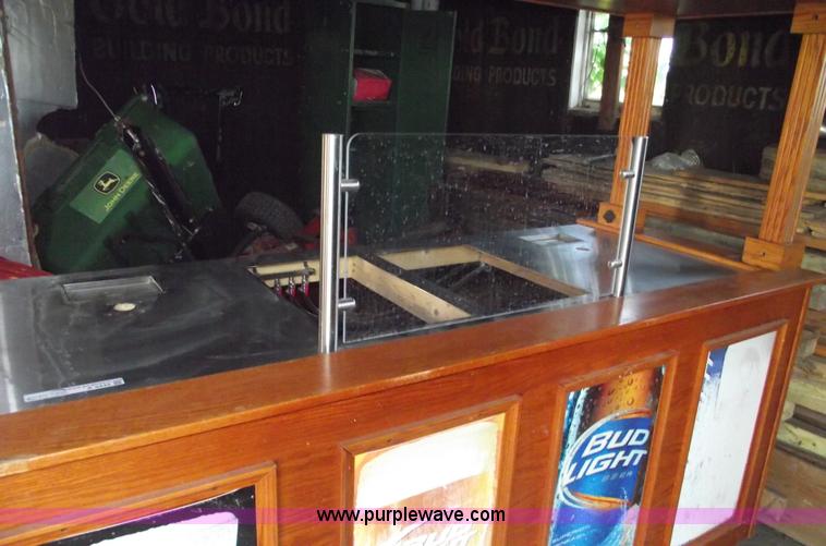 image for item A9449 Oak wood Budweiser cabana