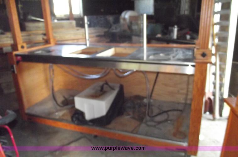 image for item A9449 Oak wood Budweiser cabana