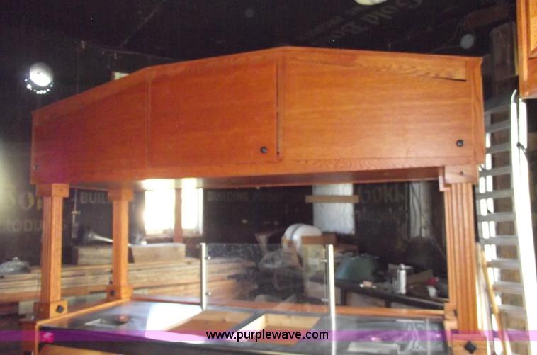 image for item A9449 Oak wood Budweiser cabana