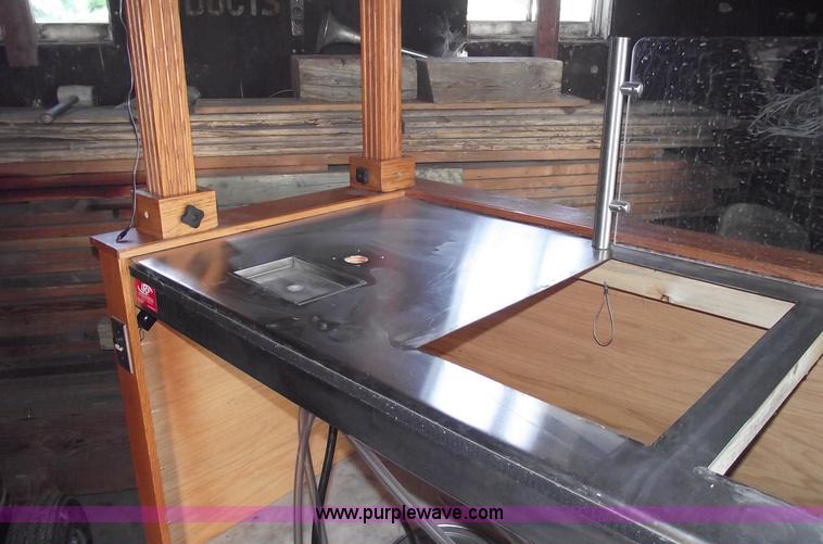 image for item A9449 Oak wood Budweiser cabana