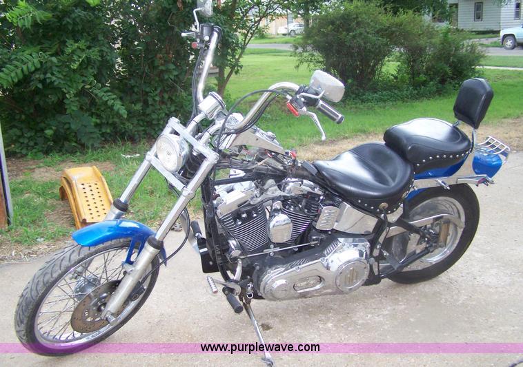 image for item A9514 1998 Harley Davidson Softail Custom motorcycle