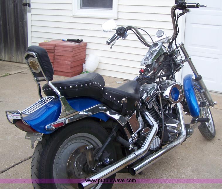 image for item A9514 1998 Harley Davidson Softail Custom motorcycle