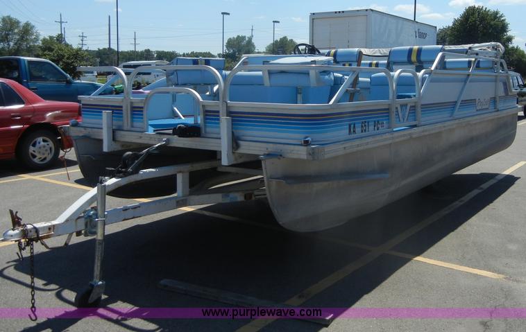 image for item A9999 1990 PlayCraft pontoon boat