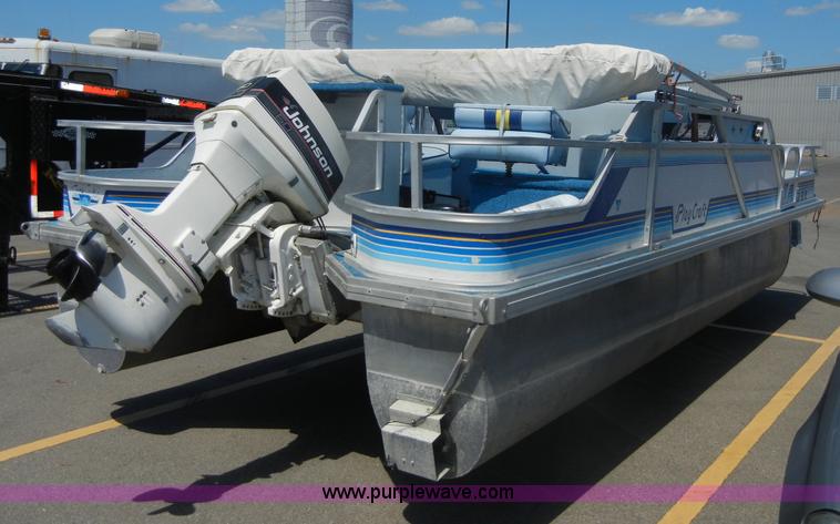 image for item A9999 1990 PlayCraft pontoon boat