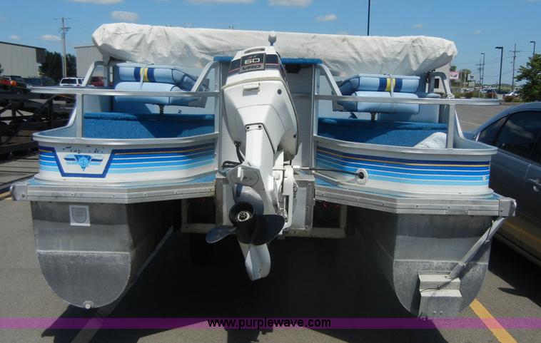image for item A9999 1990 PlayCraft pontoon boat