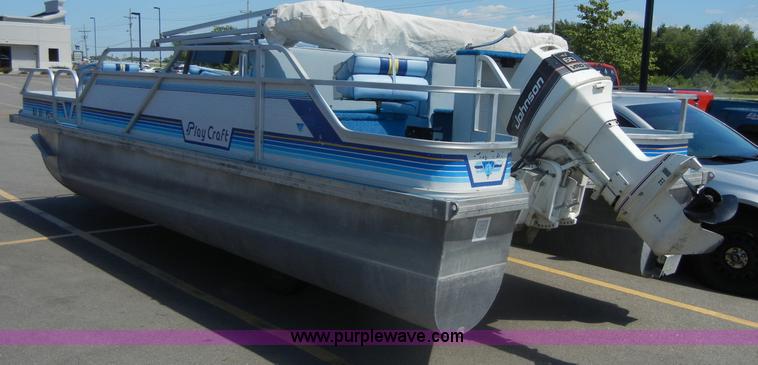 image for item A9999 1990 PlayCraft pontoon boat