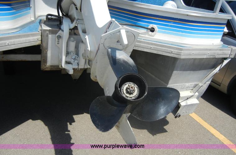 image for item A9999 1990 PlayCraft pontoon boat