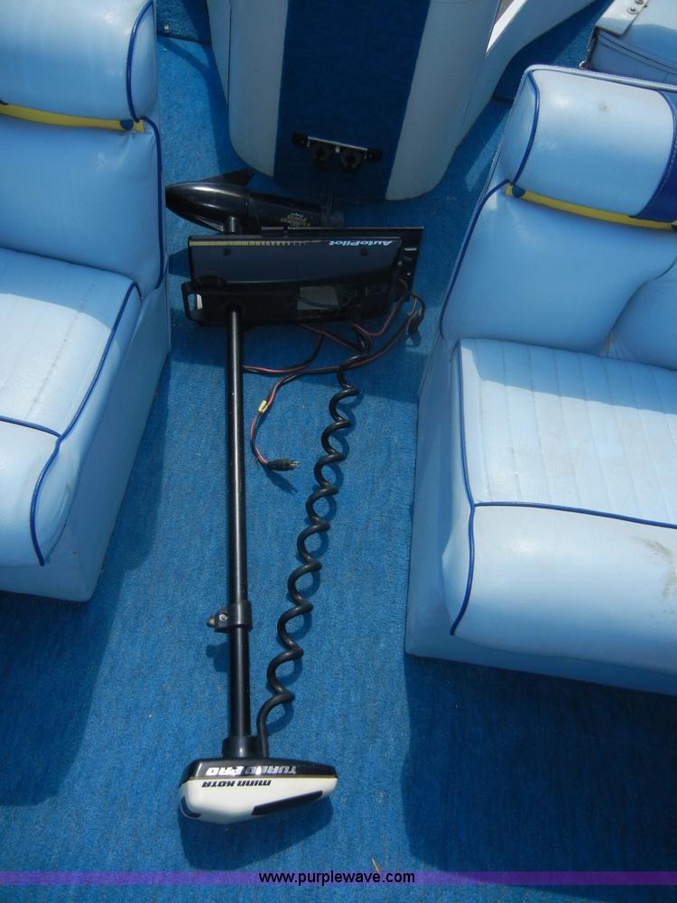 image for item A9999 1990 PlayCraft pontoon boat