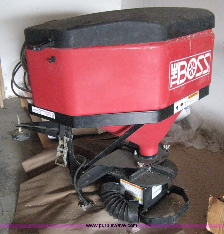 image for item B9514 The Boss truck mounted broadcast salt spreader