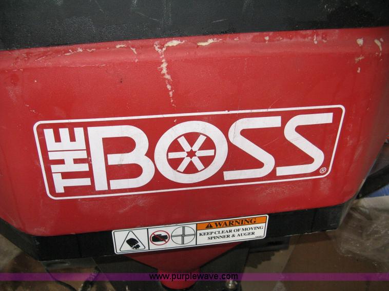 image for item B9514 The Boss truck mounted broadcast salt spreader