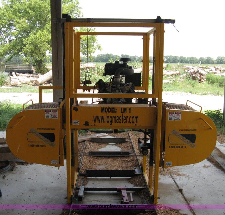 image for item B9532 Log Master LM1 portable band saw sawmill