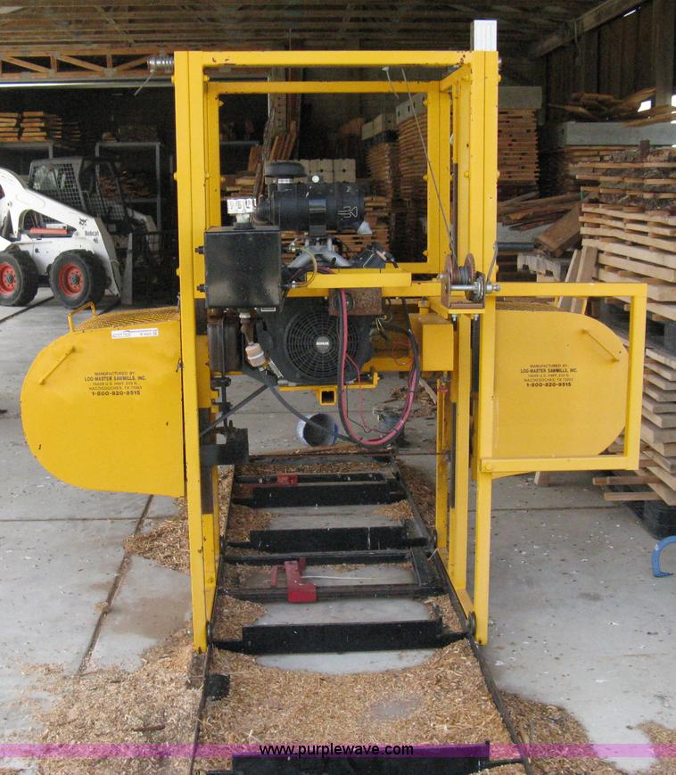 image for item B9532 Log Master LM1 portable band saw sawmill