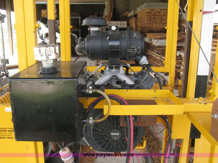 image for item B9532 Log Master LM1 portable band saw sawmill