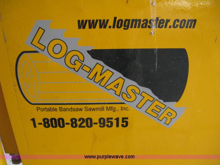 image for item B9532 Log Master LM1 portable band saw sawmill