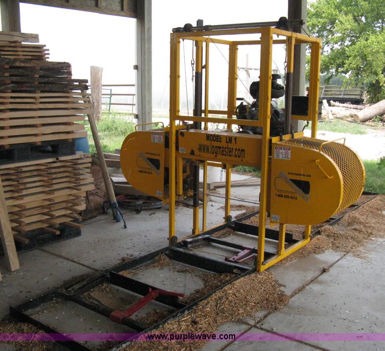 image for item B9532 Log Master LM1 portable band saw sawmill