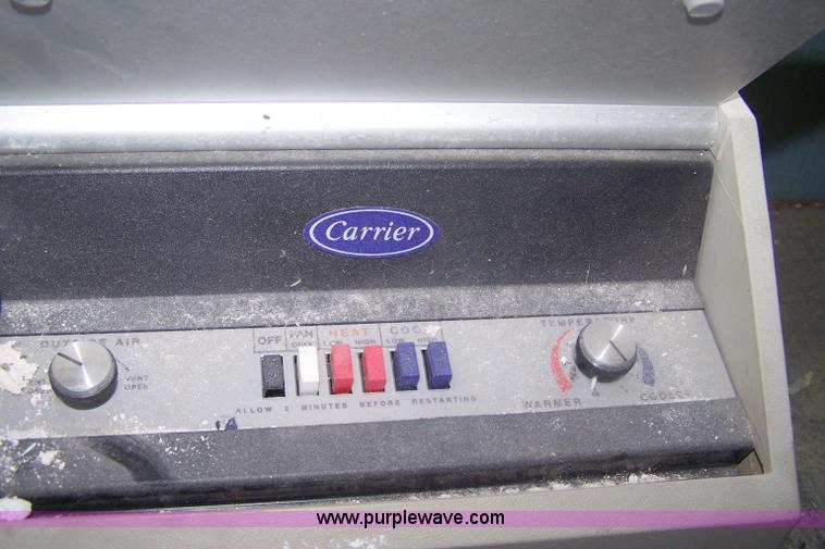 image for item C9258 (3) Carrier AC/heat units