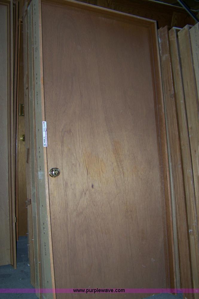 image for item C9264 (15) Mahogany LH hinged 3/0 - 7/0 interior doors and jambs