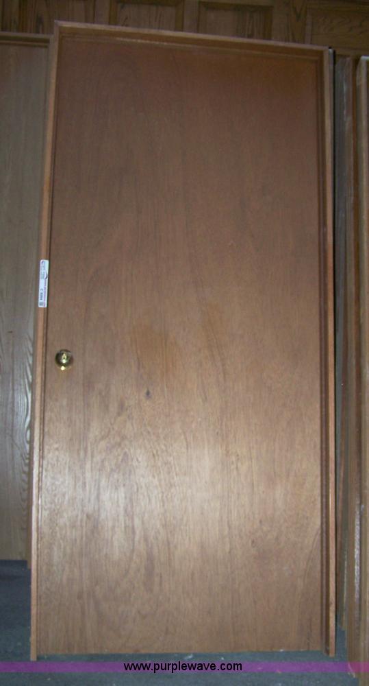 image for item C9264 (15) Mahogany LH hinged 3/0 - 7/0 interior doors and jambs