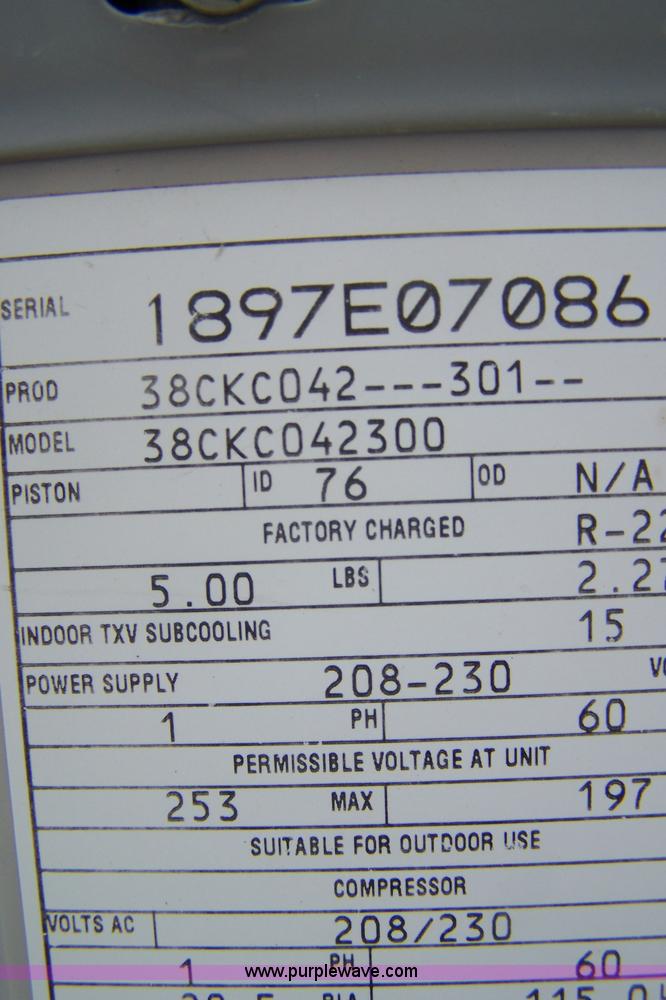 image for item C9271 AC unit and AC blower unit