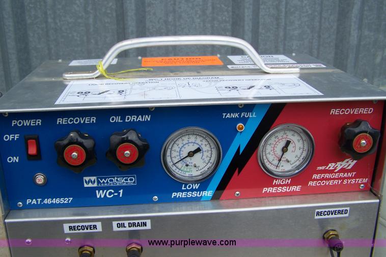 image for item C9290 Watsco WC-1 refrigerant recovery system