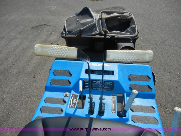 image for item D9799 Dixon 311 ZTR mower with bagger assembly