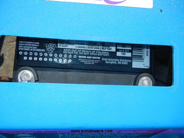 image for item D9799 Dixon 311 ZTR mower with bagger assembly