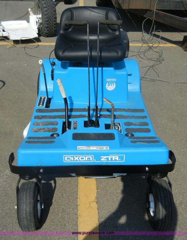 image for item D9801 Dixon 311 ZTR mower